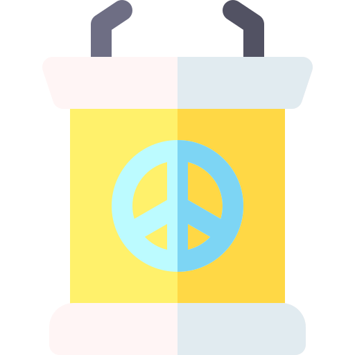 Lectern Basic Rounded Flat icon