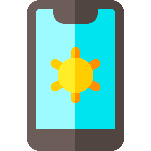 Smartphone Basic Rounded Flat icon