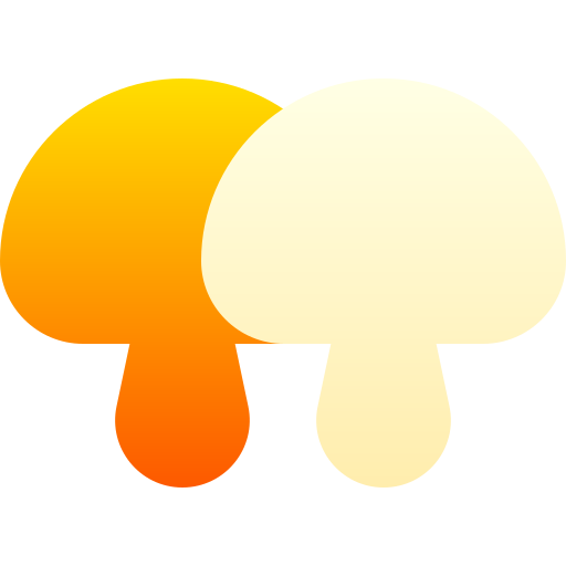 cogumelos Basic Gradient Gradient Ícone
