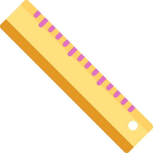 Ruler Special Flat icon