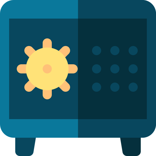 Safebox Basic Rounded Flat icon