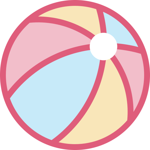 ボール Detailed color Lineal color icon