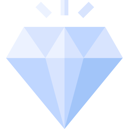 다이아몬드 Basic Straight Flat icon