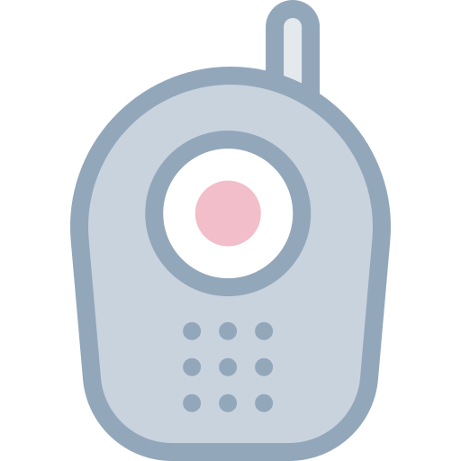 Baby monitor Detailed color Lineal color icon