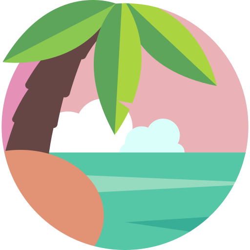 isla Detailed Flat Circular Flat icono