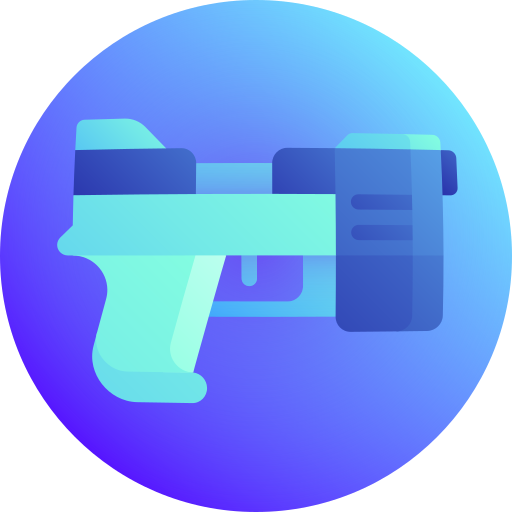 Gun Gradient Galaxy Gradient icon