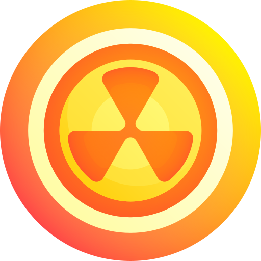 radioaktywność Gradient Galaxy Gradient ikona