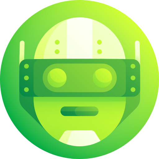 Robot Gradient Galaxy Gradient icon