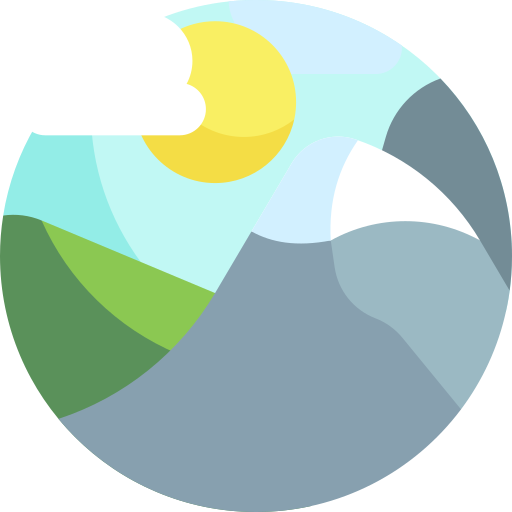 natura Detailed Flat Circular Flat icona