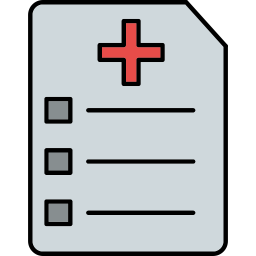 Medical Generic Thin Outline Color icon