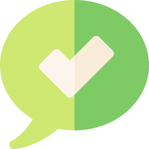 Speech bubble Basic Rounded Flat icon