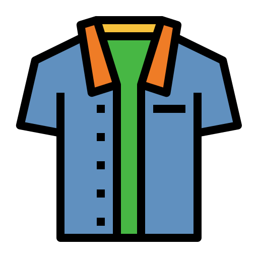 셔츠 Generic Outline Color icon