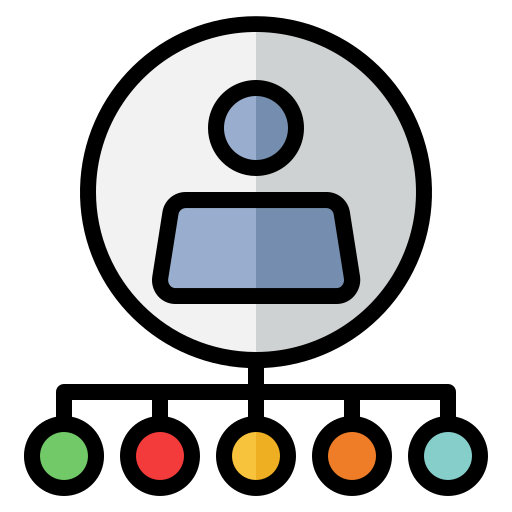 klient Generic Outline Color ikona