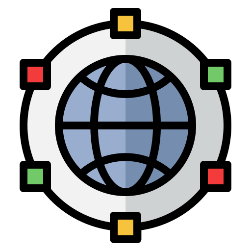 Internet of things Generic Outline Color icon