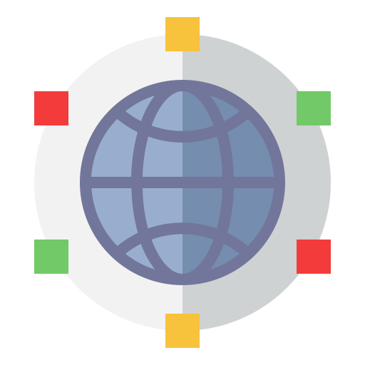 Internet of things Generic Flat icon