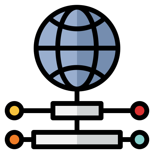 Protocol Generic Outline Color icon