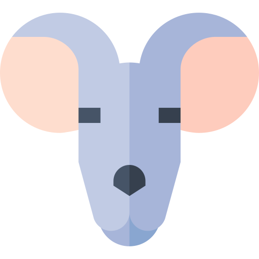 rat Basic Straight Flat icoon