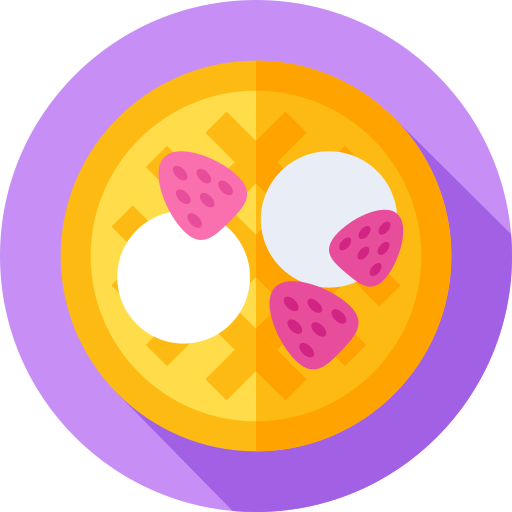wafel Flat Circular Flat ikona
