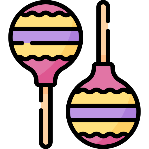 maracas Special Lineal color icon