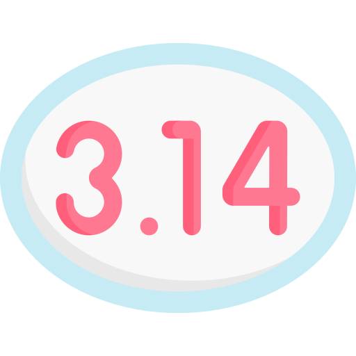 liczba pi Special Flat ikona