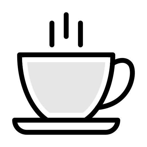 taza de café Vector Stall Lineal Color icono