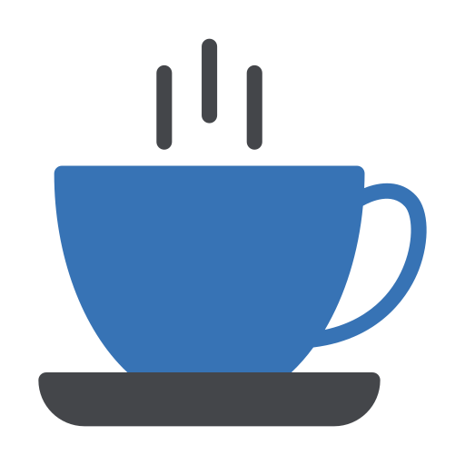 Coffee cup Generic Blue icon