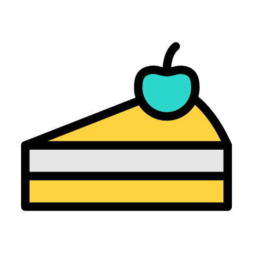 Pastry Vector Stall Lineal Color icon