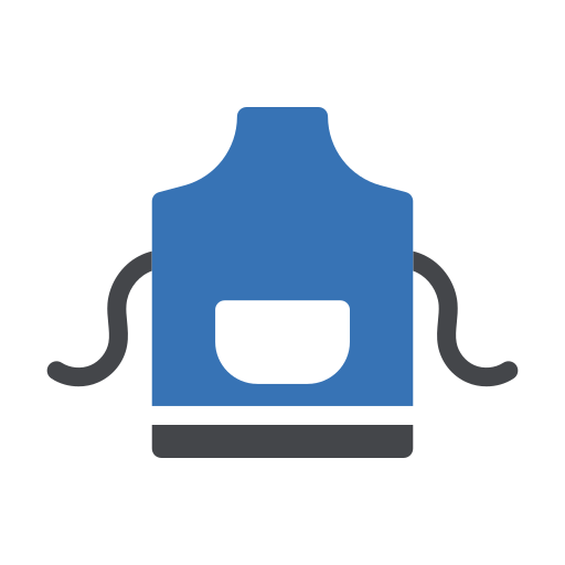schürze Generic Blue icon