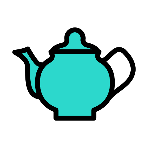Kettle Vector Stall Lineal Color icon