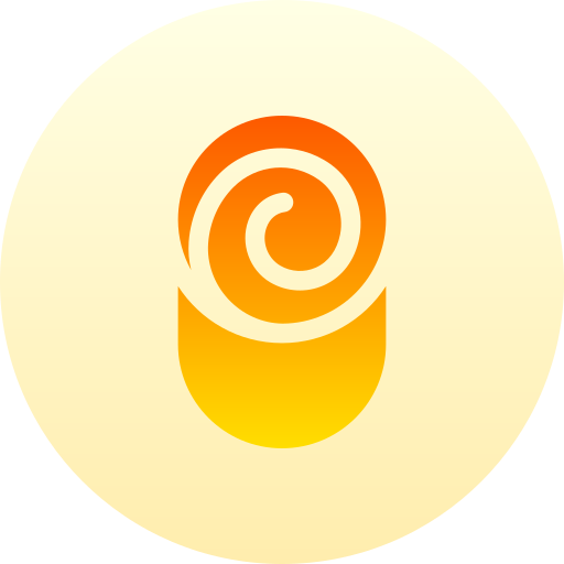 rolka Basic Gradient Circular ikona