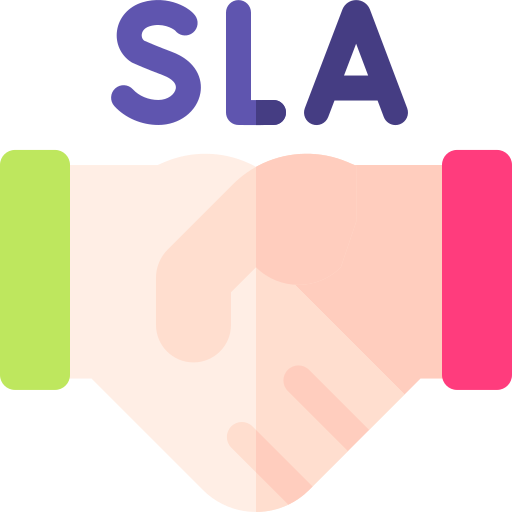 sla Basic Rounded Flat icono