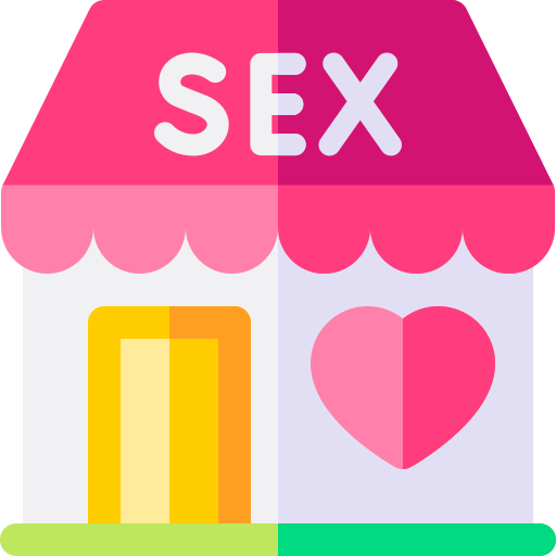 sexshop Basic Rounded Flat icon