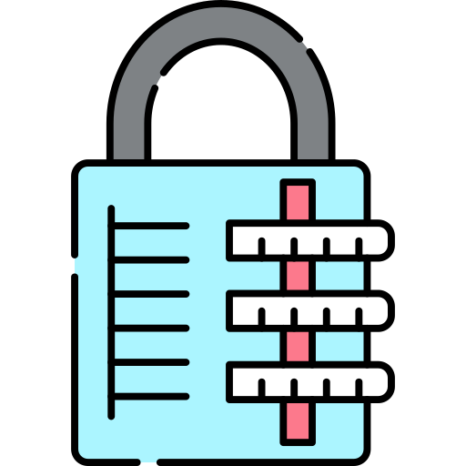 Keylock Generic Outline Color icon