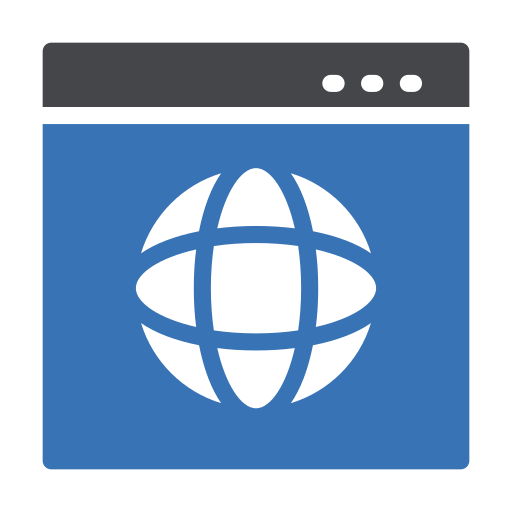browser Generic Blue icoon
