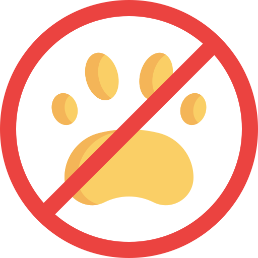 Домашние животные запрещены Special Flat иконка