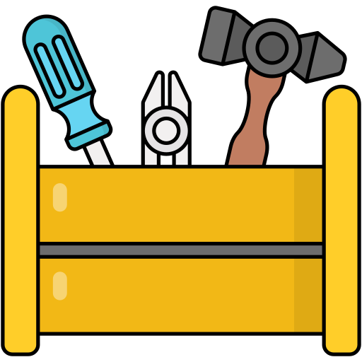 caja de herramientas Generic Outline Color icono