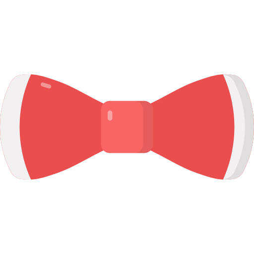 corbata de moño Generic Flat icono