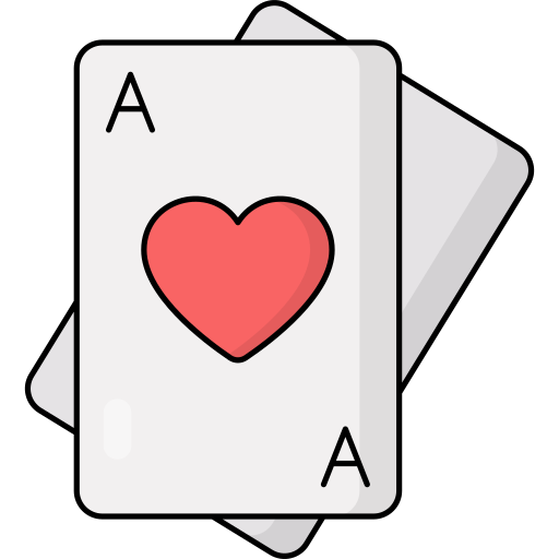 cartes de poker Generic Outline Color Icône