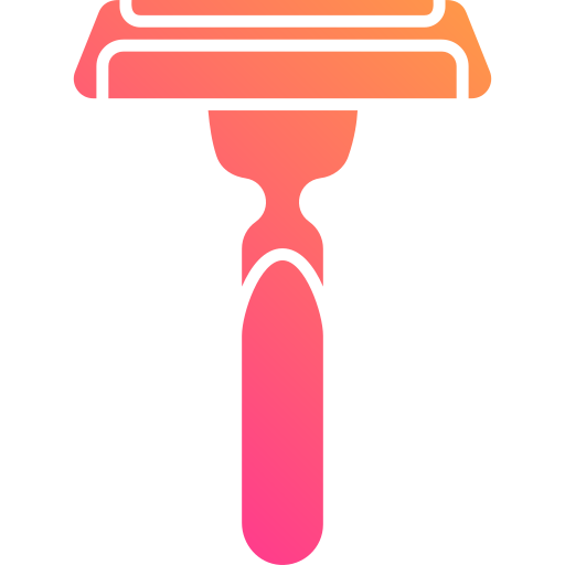maquinilla de afeitar Generic Flat Gradient icono