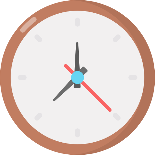 reloj Generic Flat icono