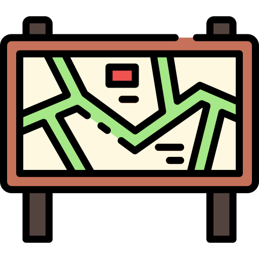 Map Good Ware Lineal Color icon