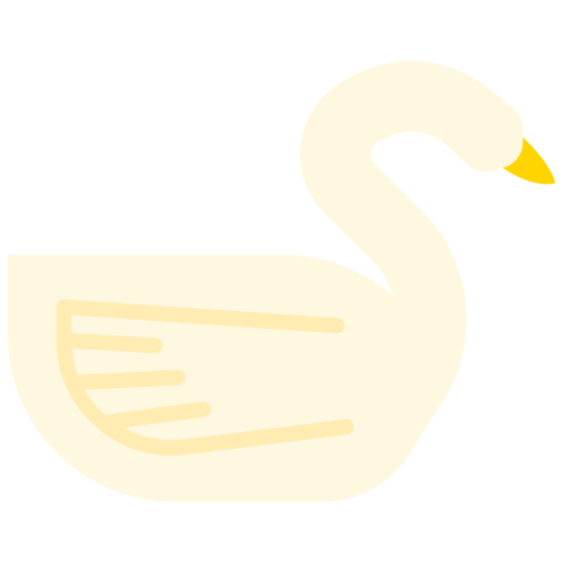 Swan Good Ware Flat icon