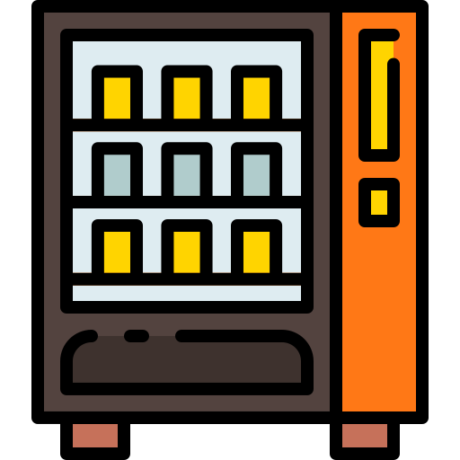 Vending machine Good Ware Lineal Color icon