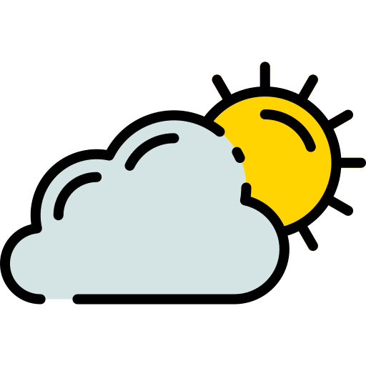 Cloudy Good Ware Lineal Color icon