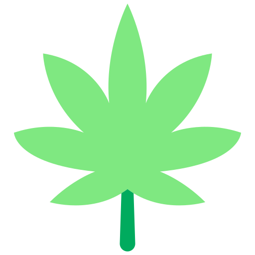 cannabis Good Ware Flat icona