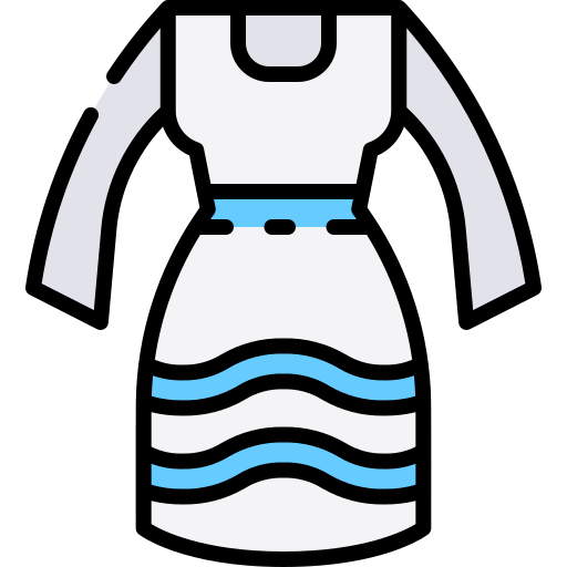 Dress Good Ware Lineal Color icon