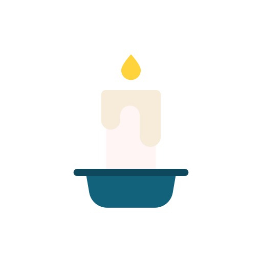 Candle Good Ware Flat icon