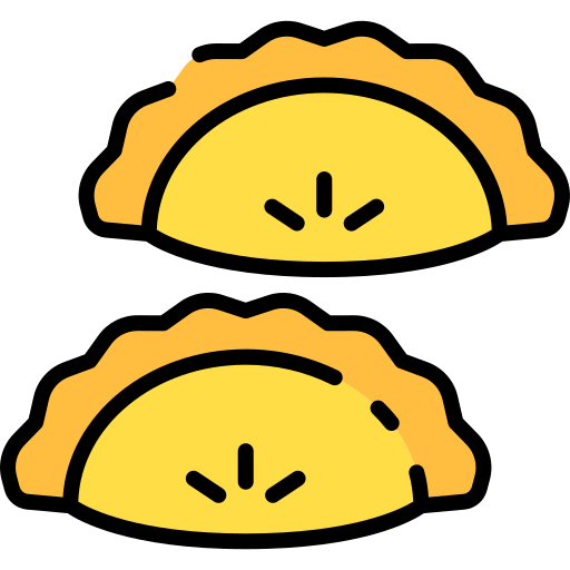 Pasty Good Ware Lineal Color icon