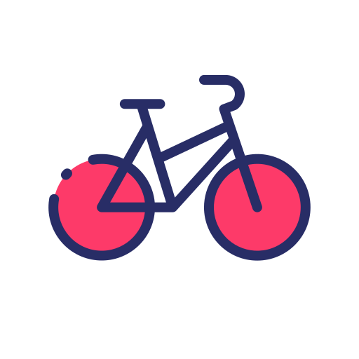 bicicleta Good Ware Lineal Color icono
