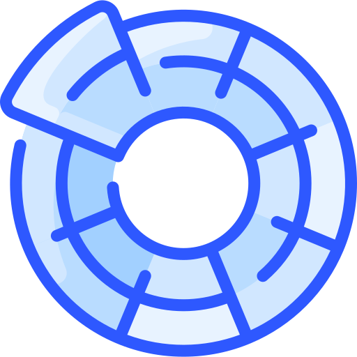 Color wheel Vitaliy Gorbachev Blue icon
